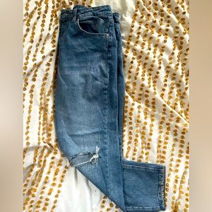 High rise mom jeans
